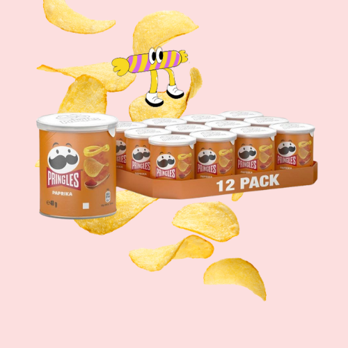 Pringles Paprika 12-Pack