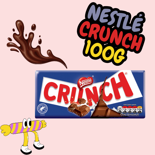 NESTLÉ - Crunch Chocoladereep Melk 100G