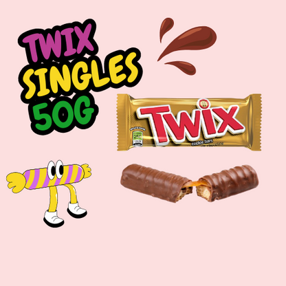 Twix - Melk Chocolade 1X50G