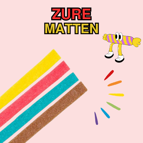 Zure Matten - Jake Radikal Sour Assorted Belts