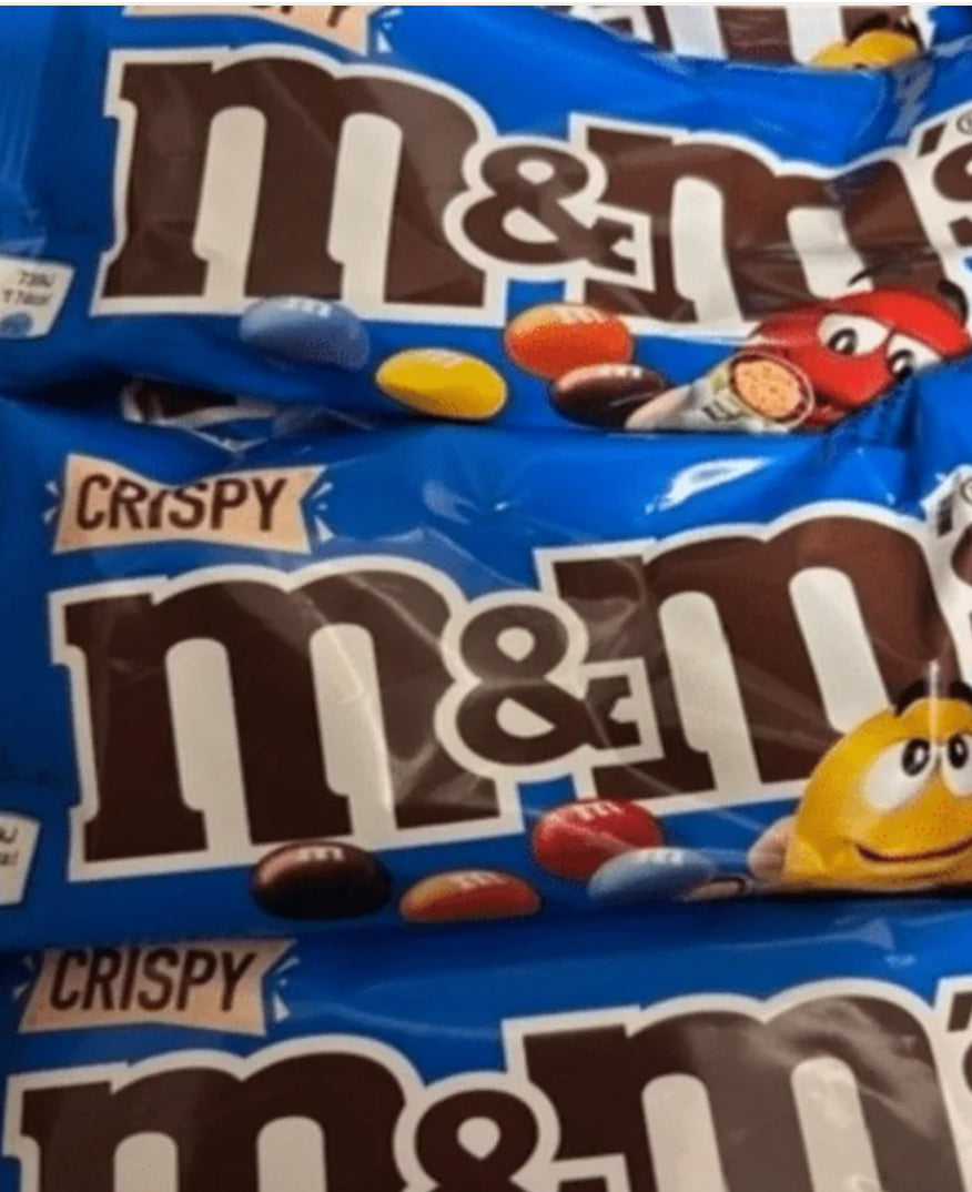 M&M Crispy - de Blauwe